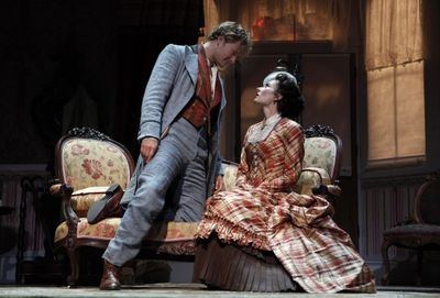 Chandler Williams and Laura Benanti Photo